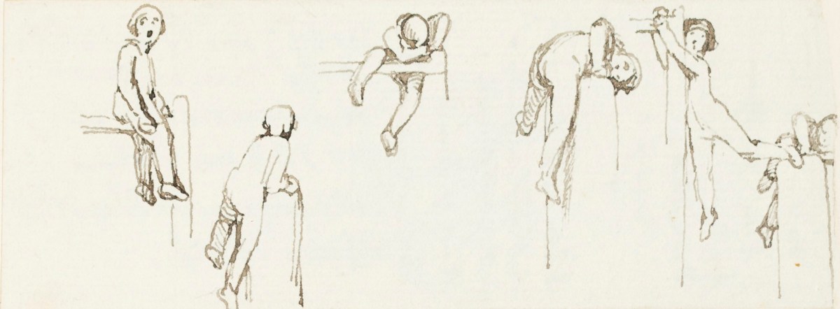 William Mulready RA, Studies of climbing figures