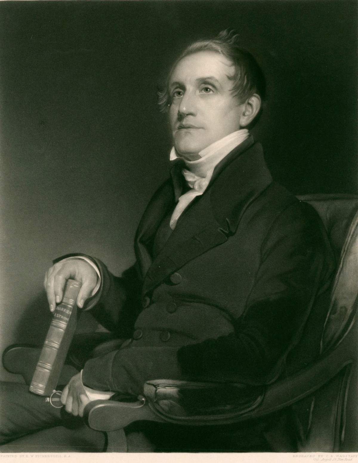 Henry William Pickersgill RA, Portrait of Professor Narrien