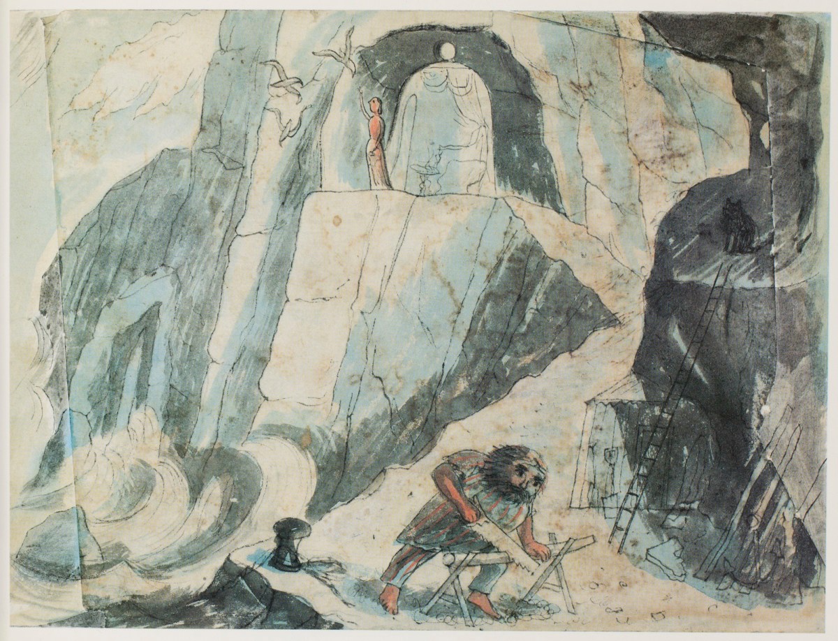 Edward Bawden RA, Lady Filmy Fern and Mr Virgin Cork
