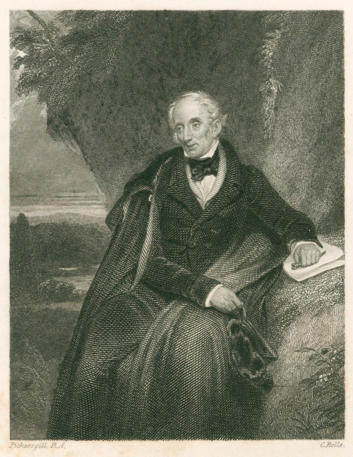 Henry William Pickersgill RA, The Poet Wordsworth