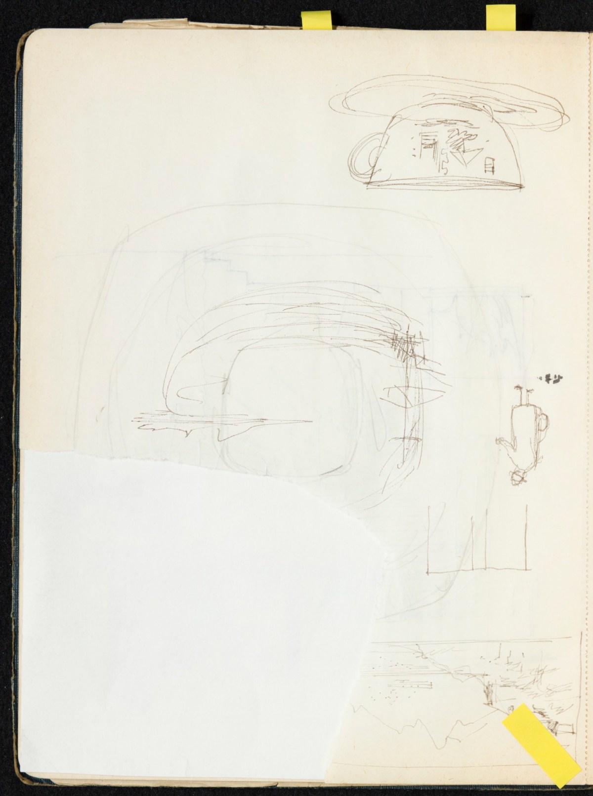 Sir Hugh Casson PRA, Britannia and Glyndebourne sketchbook