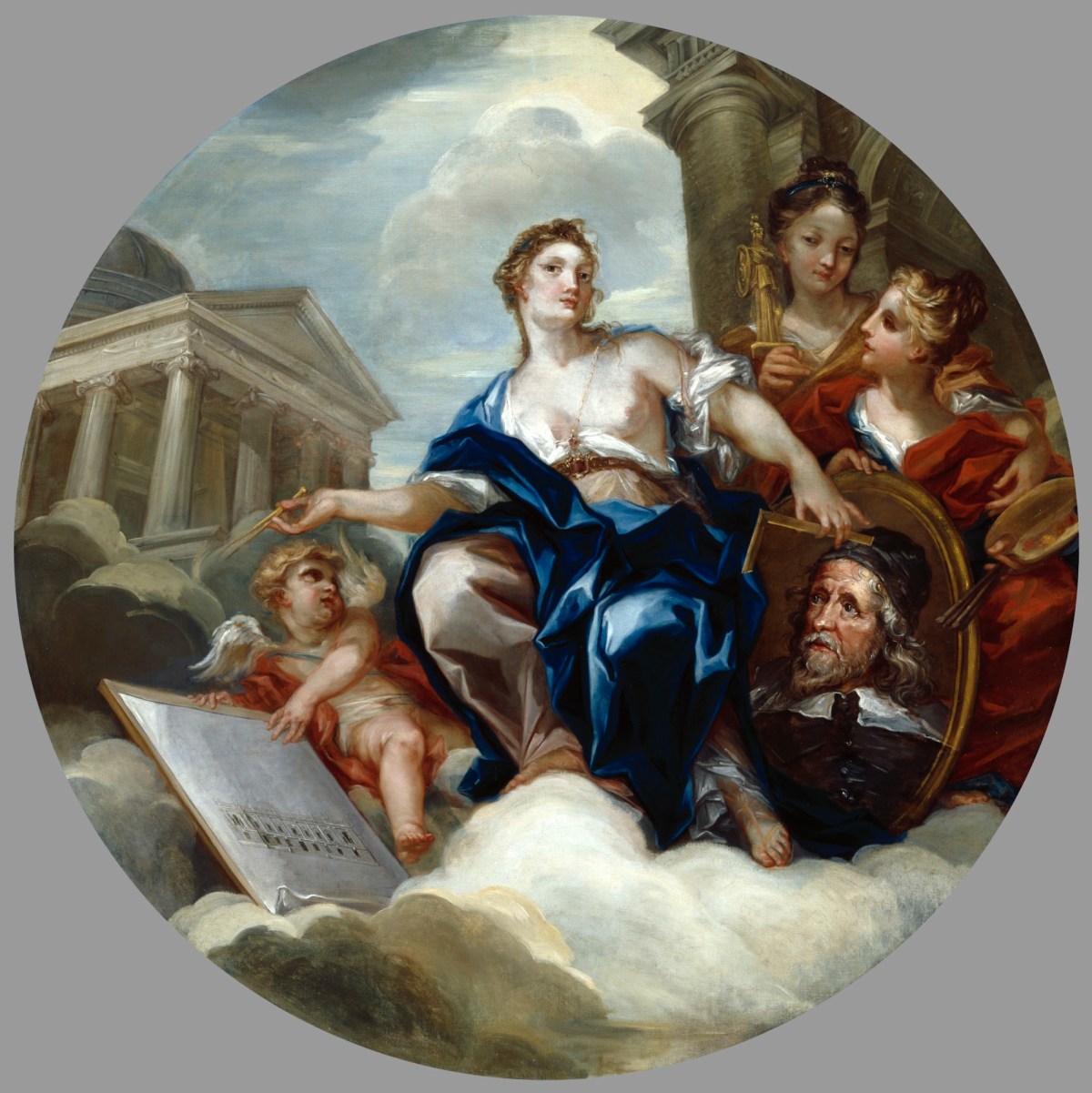William Kent, The Glorification of Inigo Jones