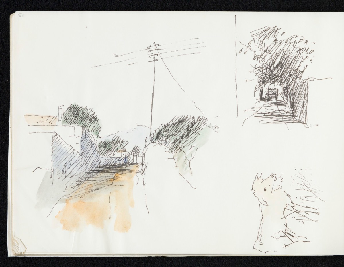 Sir Hugh Casson PRA, Grand tour sketchbook