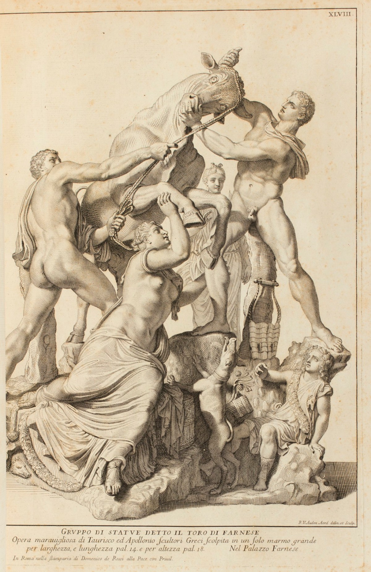 Robert van Audenaert, The Farnese Bull (Toro Farnese)