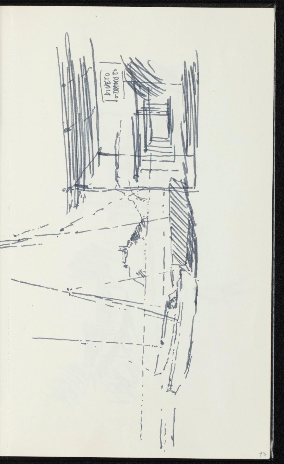 Sir Hugh Casson PRA, Majorca, Italy and Pembrokeshire sketchbook