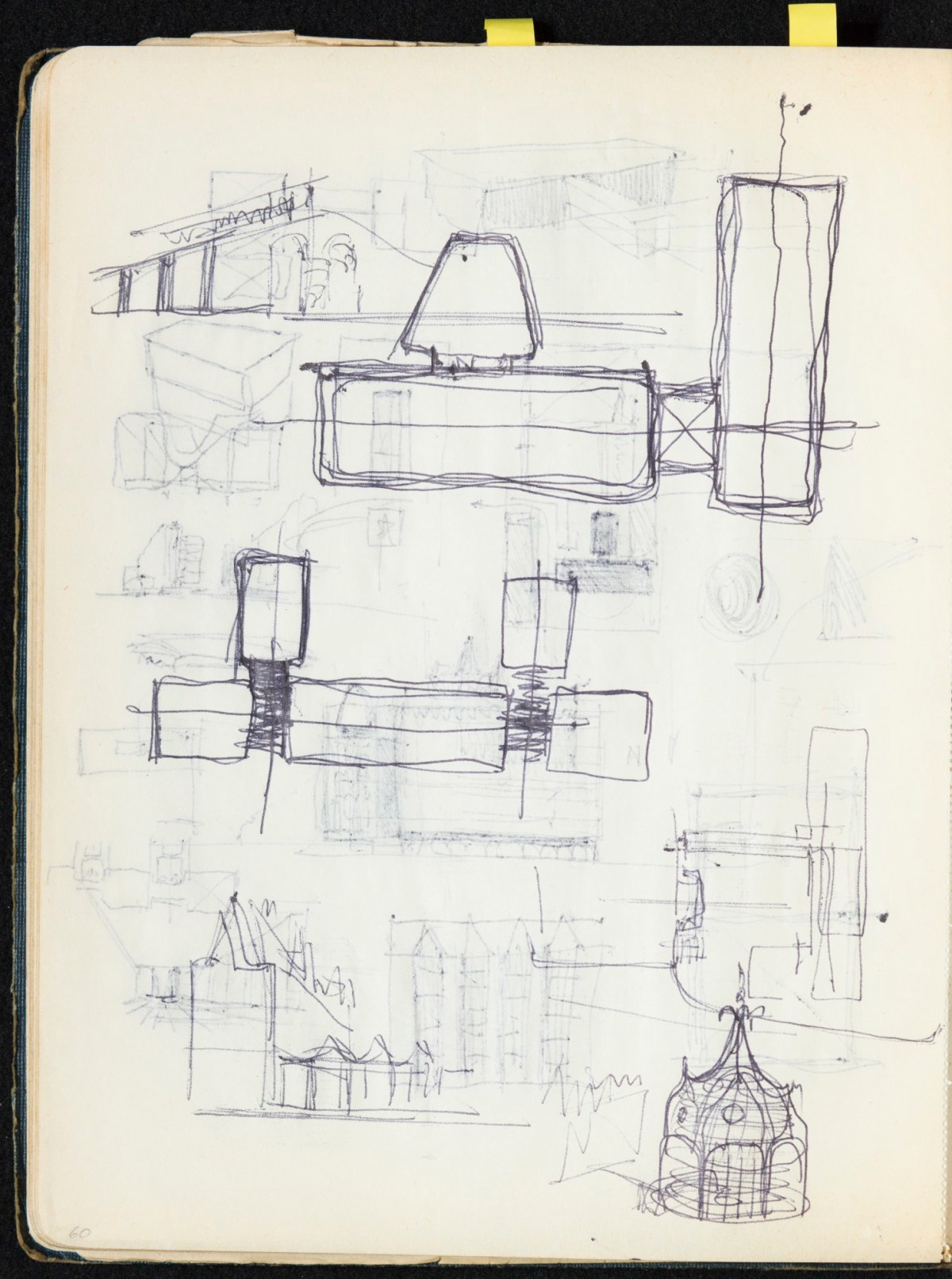 Sir Hugh Casson PRA, Britannia and Glyndebourne sketchbook