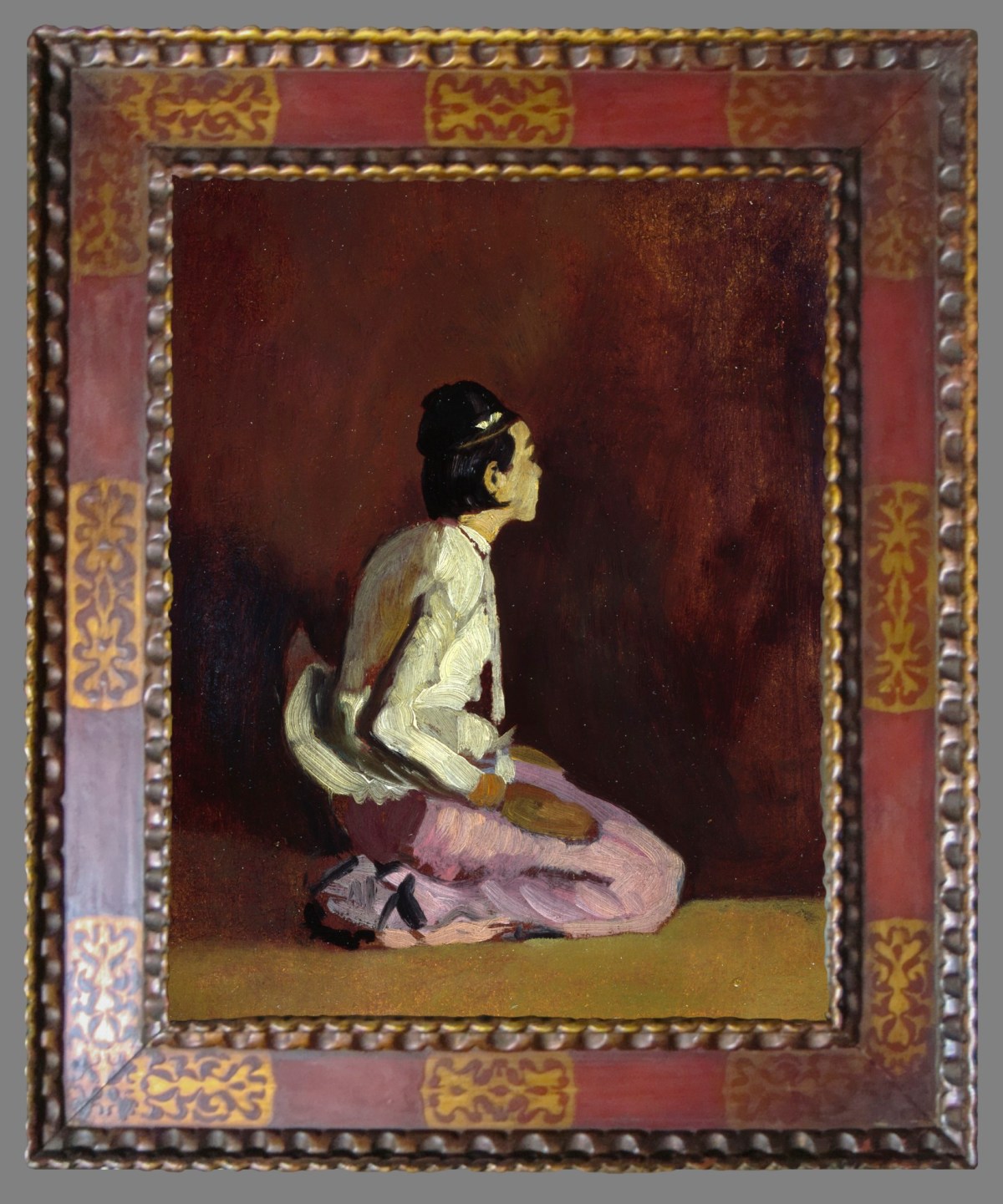Unknown, Frame for Sir Gerald Kelly PRA 'Burmese Dancer'