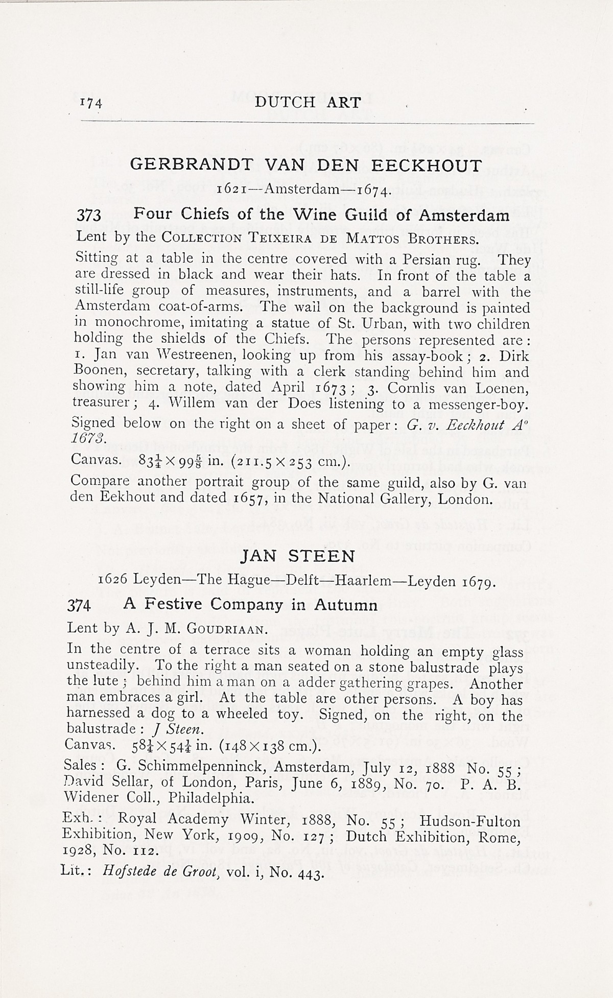 Page 178 of 1929 - Exhibition of Dutch Art 1450-1900