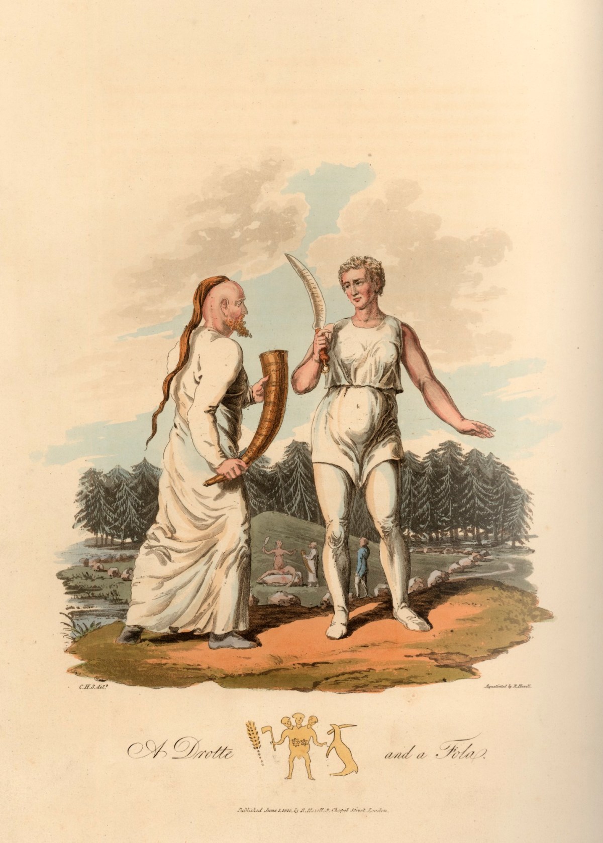 Charles Hamilton Smith, A Drotte and a Fola