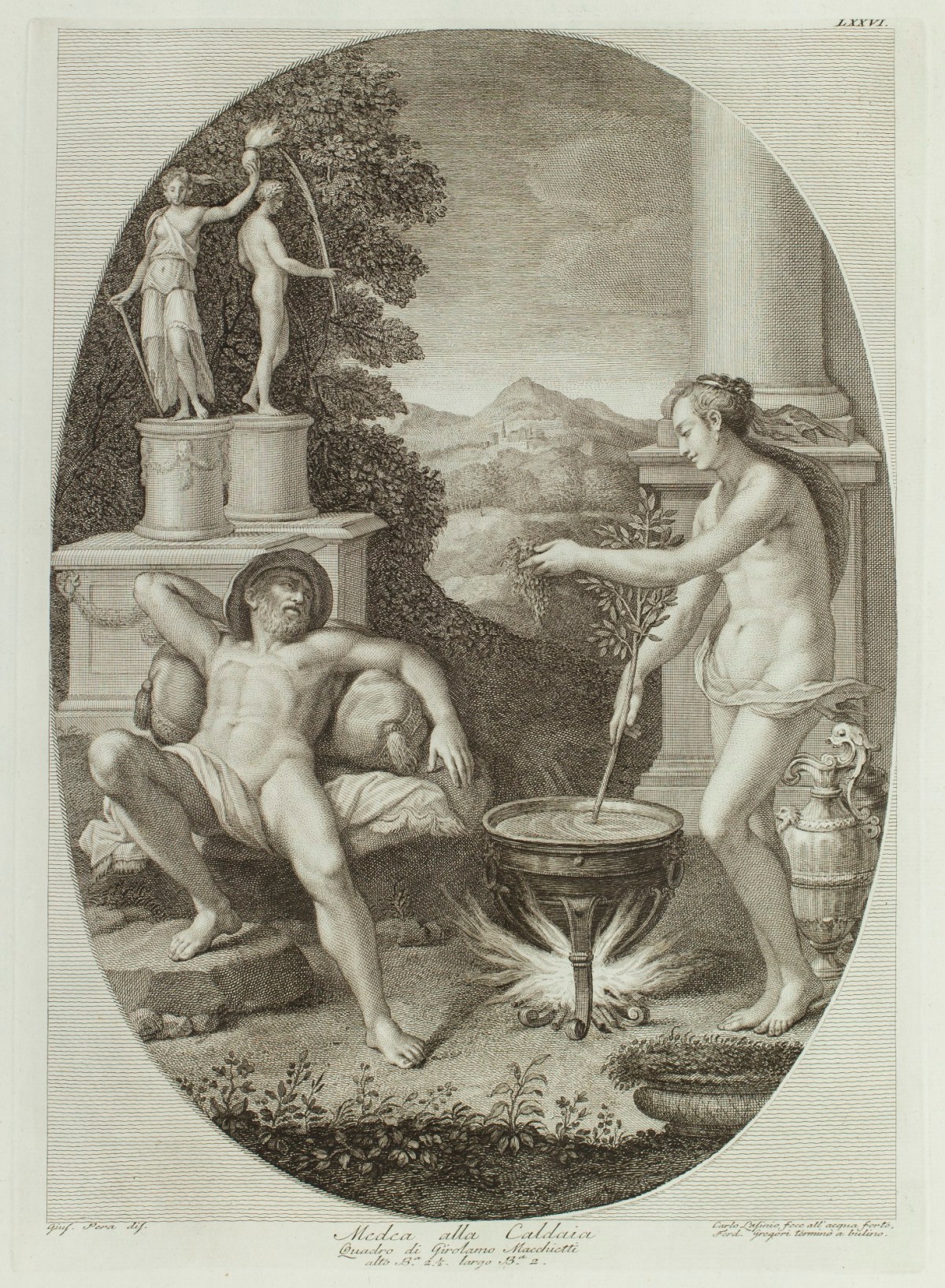 Niccolò Pagni and Giuseppe Bardi, Medea at the Cauldron