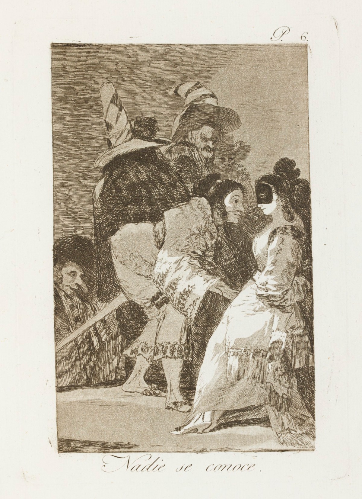 Francisco Goya, 'Nadie se conoce.'