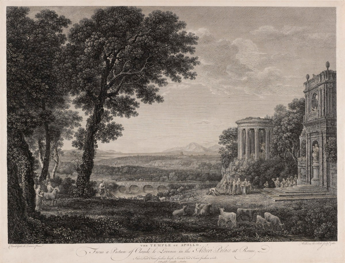 Claude Lorrain, The Temple of Apollo