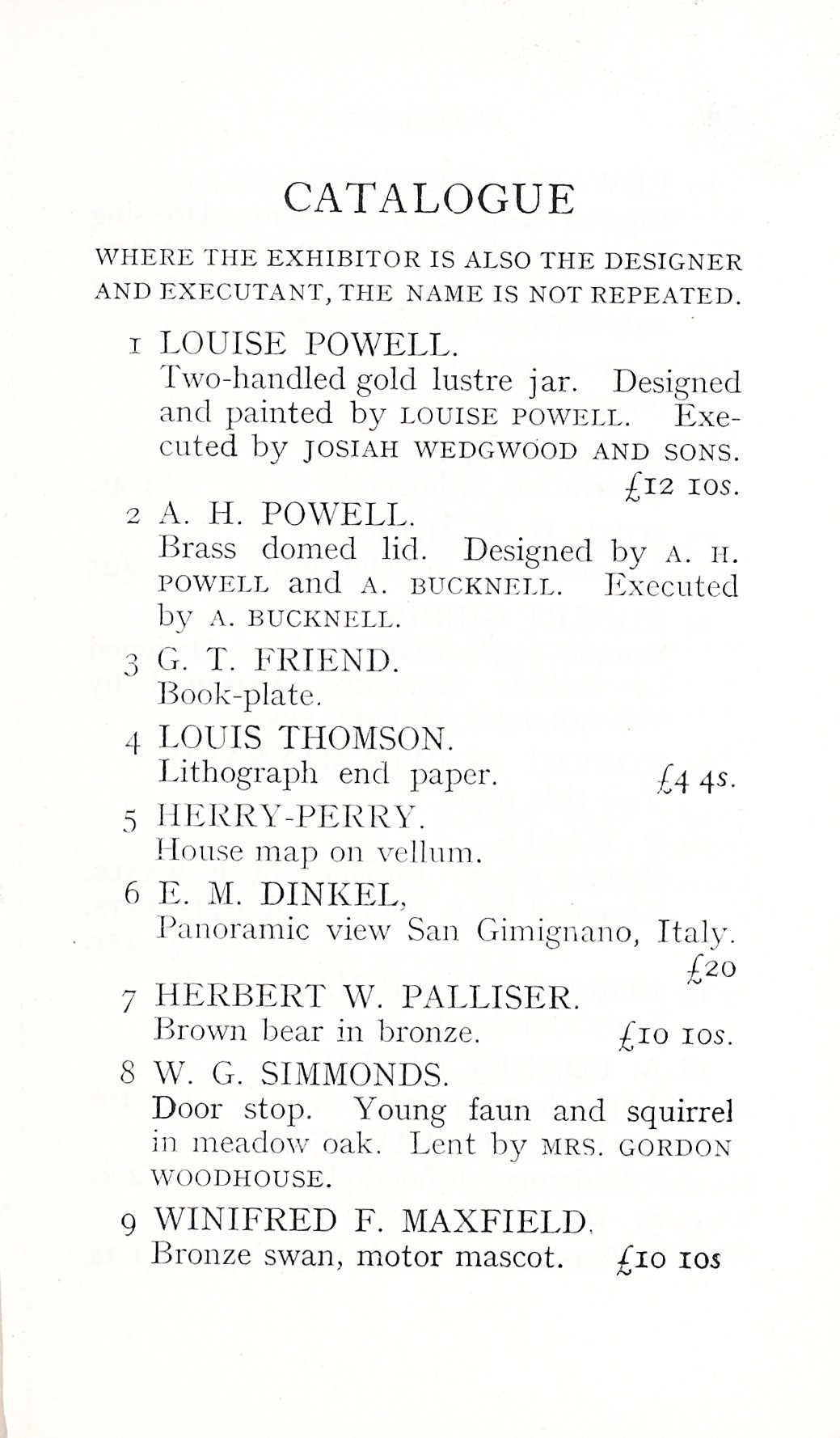 1928 Arts and Crafts Exhibition Society 14th exhibition Exhibition
