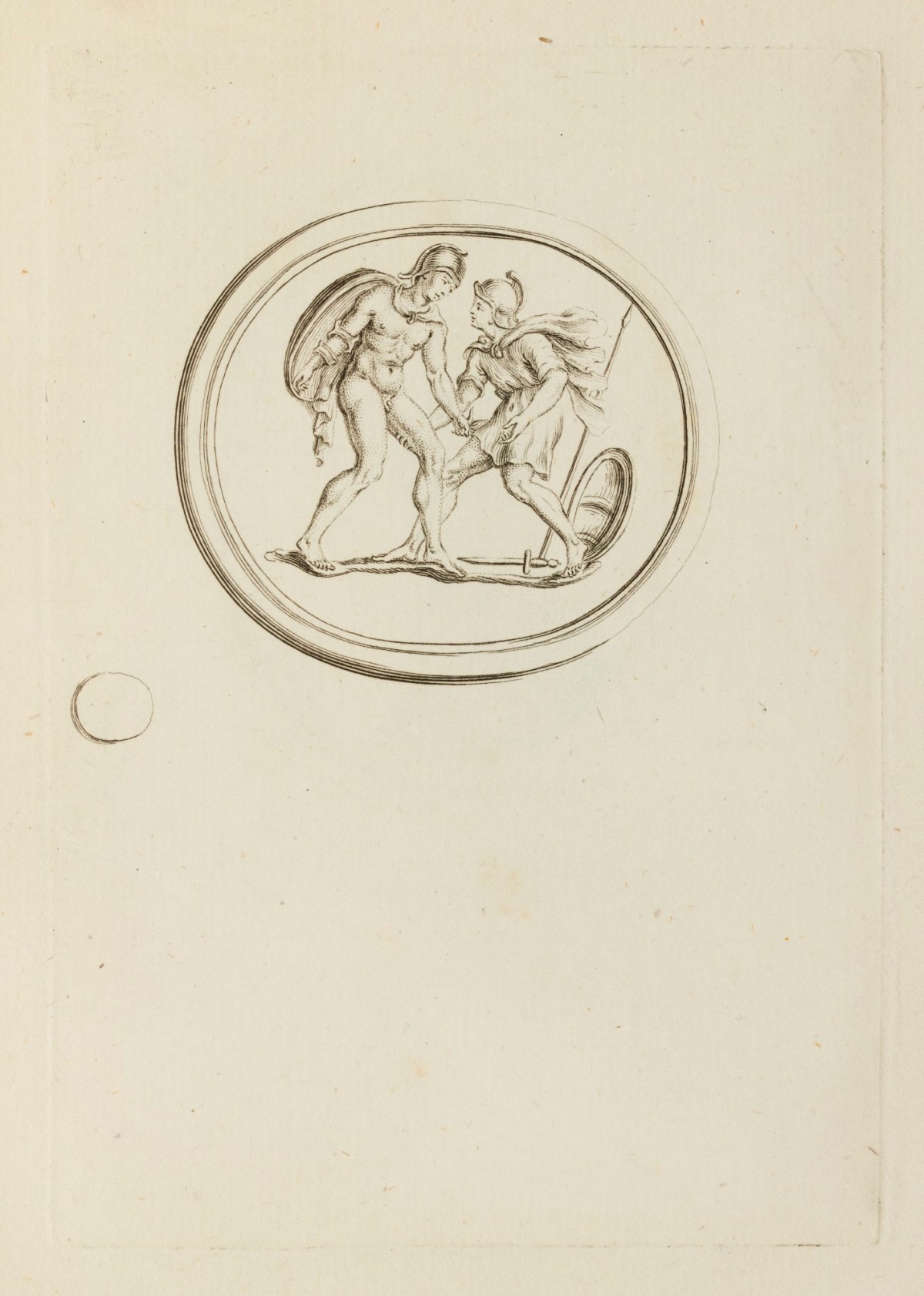Claude Du Bosc, Two gladiators