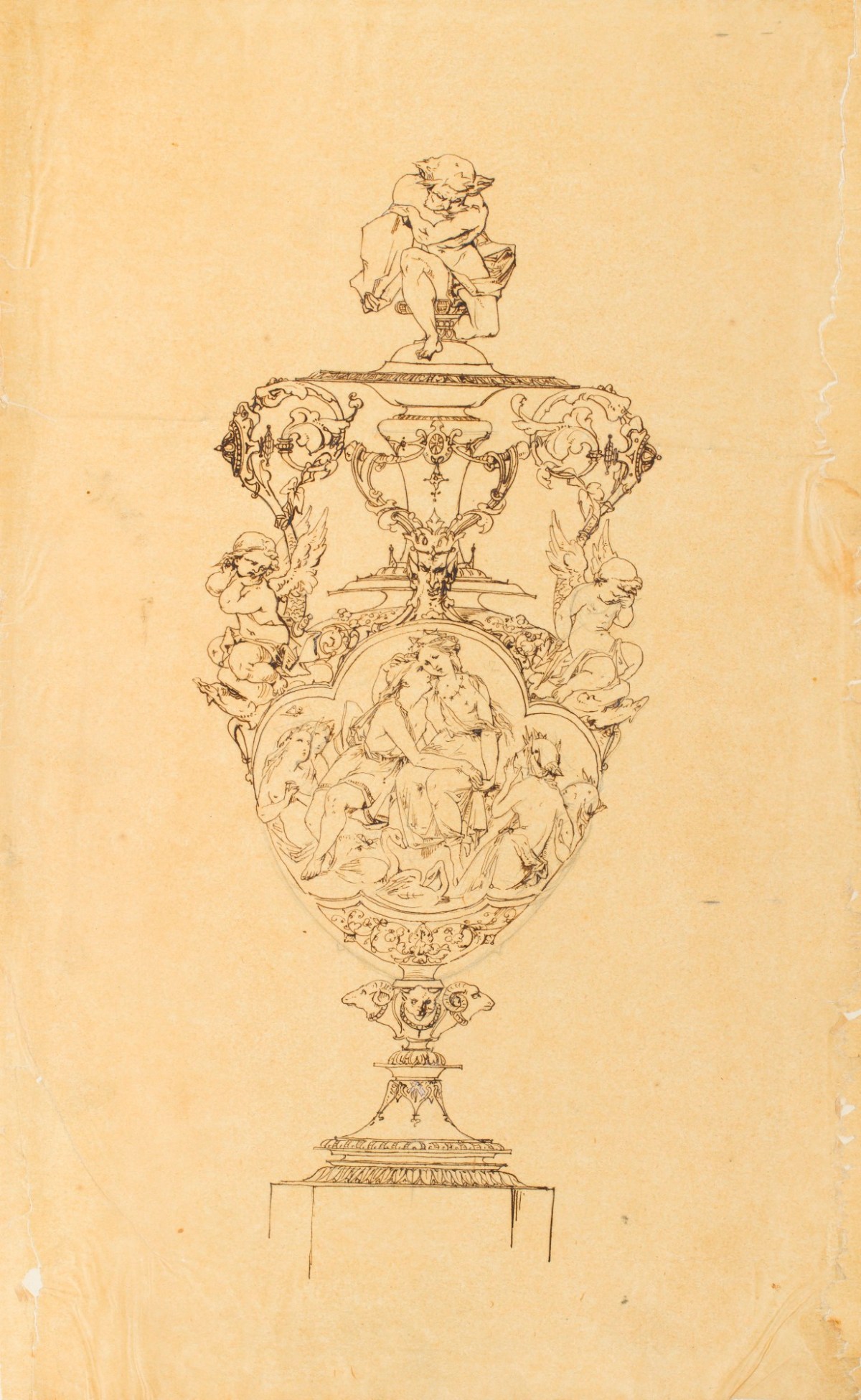 Henry Hugh Armstead RA, Design for a silver cup