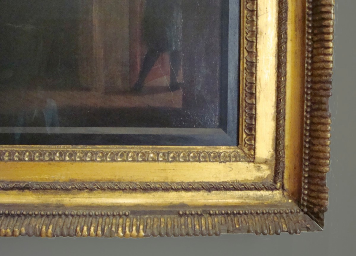 Unknown, Frame for attributed to Johann Zoffany RA 'The Antique School of the Royal Academy at New Somerset House'
