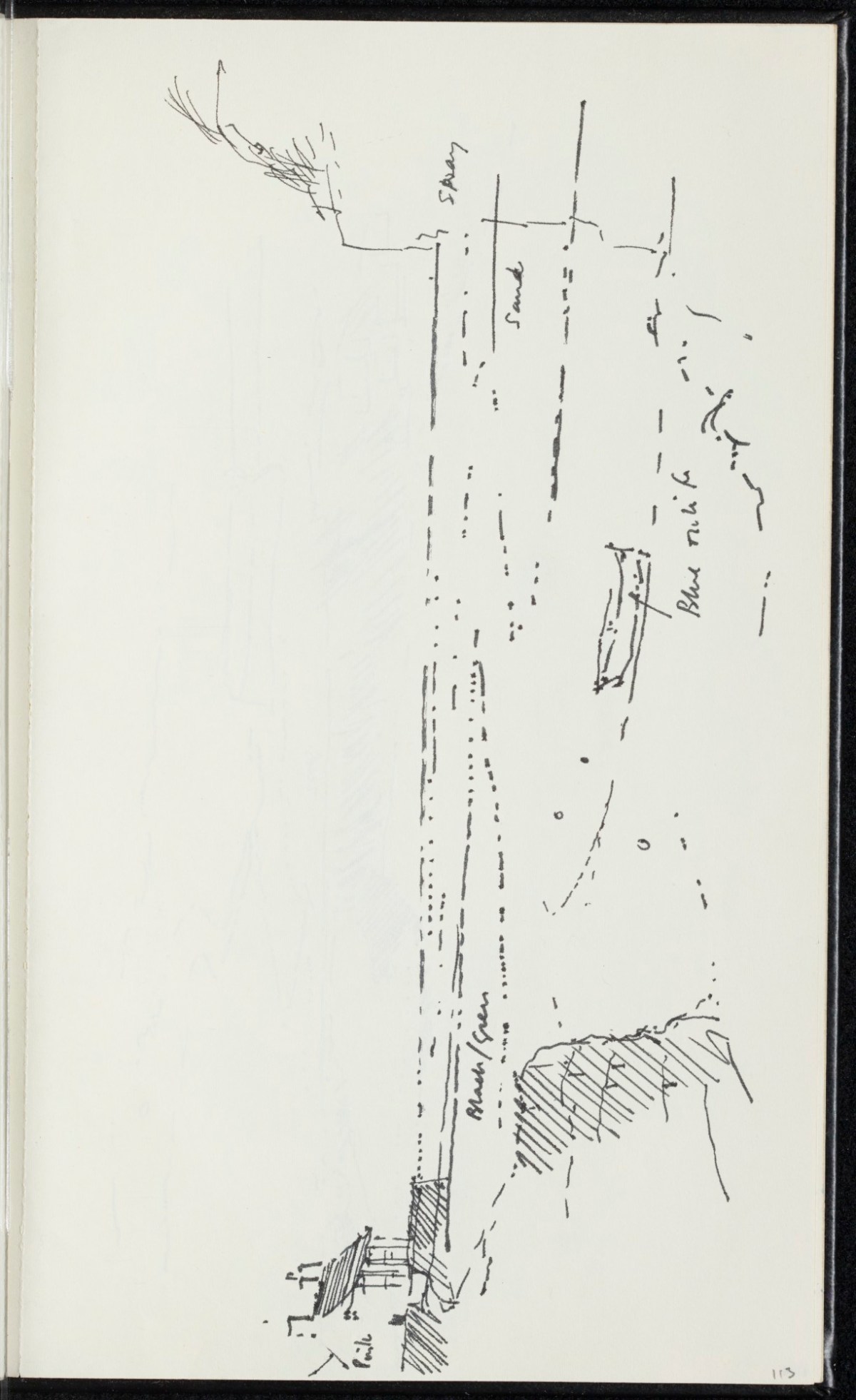 Sir Hugh Casson PRA, Majorca, Italy and Pembrokeshire sketchbook
