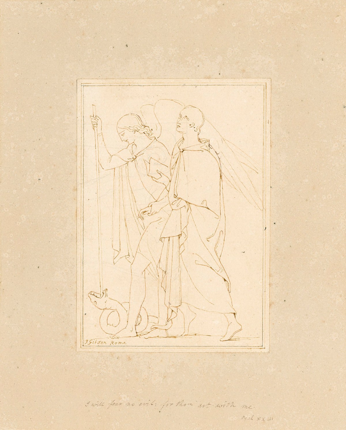 John Gibson RA, Drawing for the memorial to Blundell Holinshead