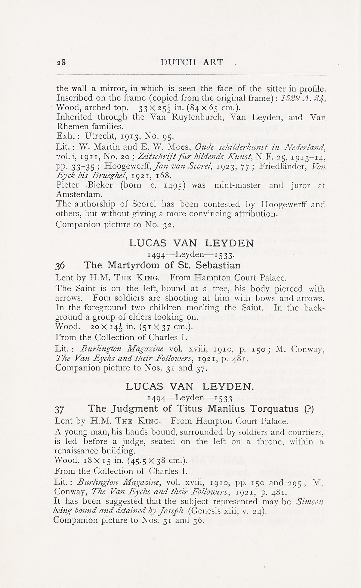 Page 32 of 1929 - Exhibition of Dutch Art 1450-1900