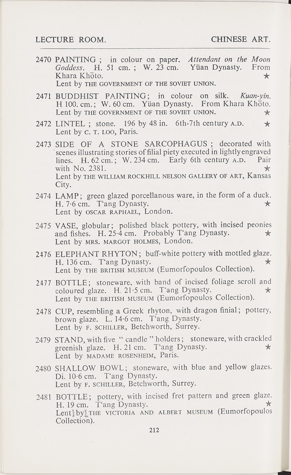 Page 240 of 1935-36 - International Exhibition of Chinese Art