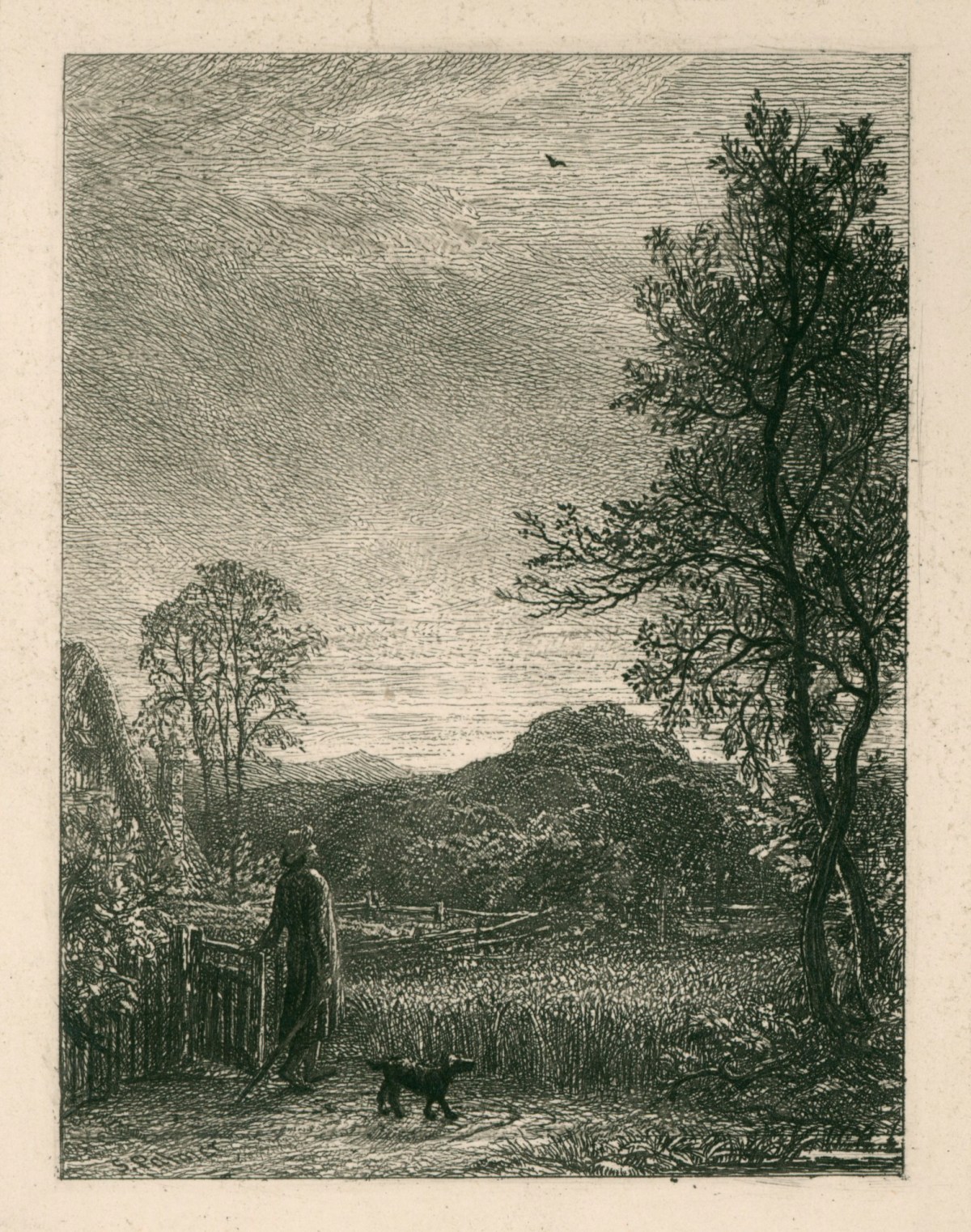 Samuel Palmer, The Sky-Lark