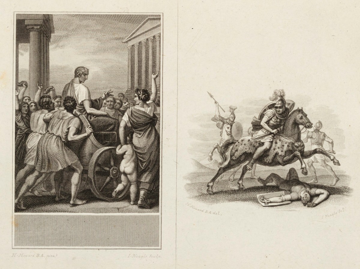 Henry Howard RA, Two scenes: the return/the battle