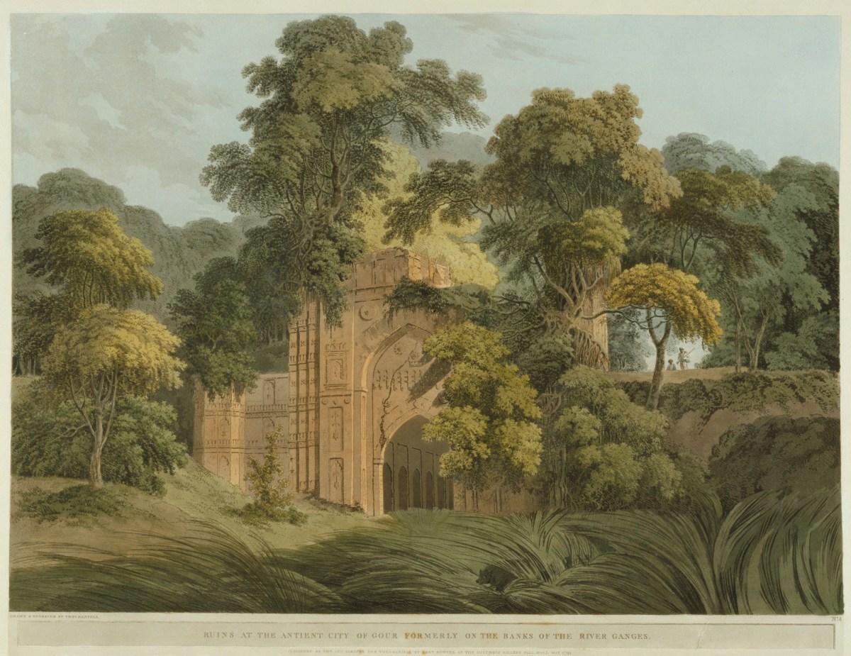 Thomas Daniell RA, Oriental Scenery. Twenty Four Views In Hindoostan Drawn And Engraved By Thomas Daniell, And With Permission Respectfully Dedicated To The Honourable Court Of Directors Of The East India Company.