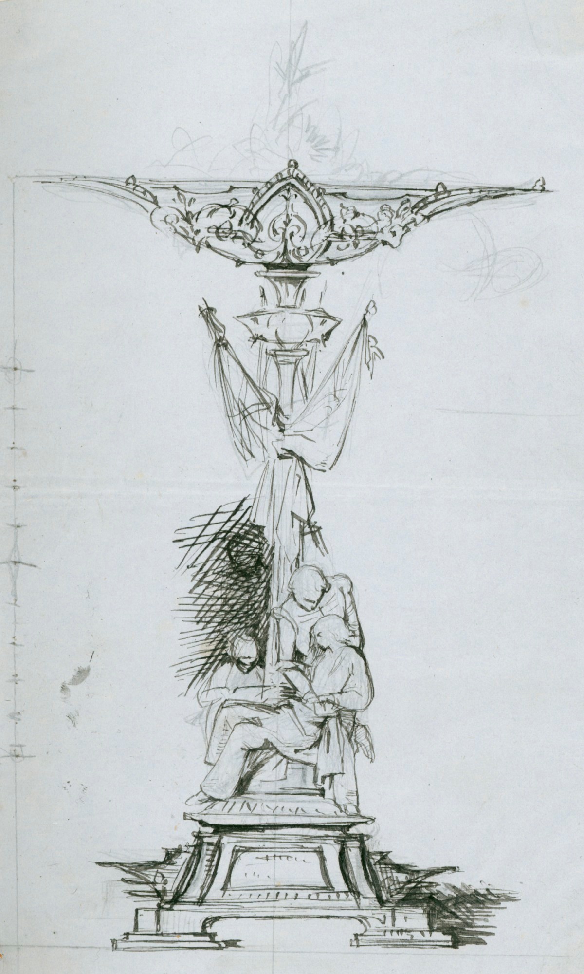 Henry Hugh Armstead RA, Design for a silver presentation piece in the form of a tazza