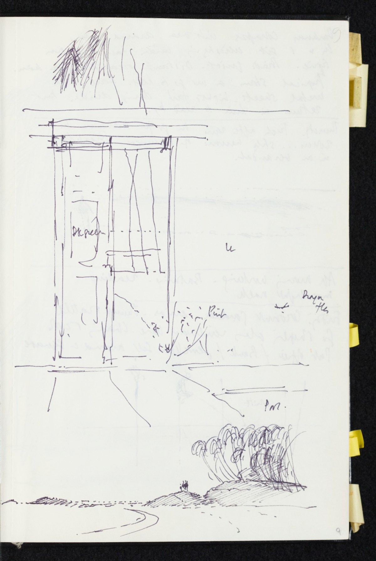 Sir Hugh Casson PRA, Sri Lanka sketchbook