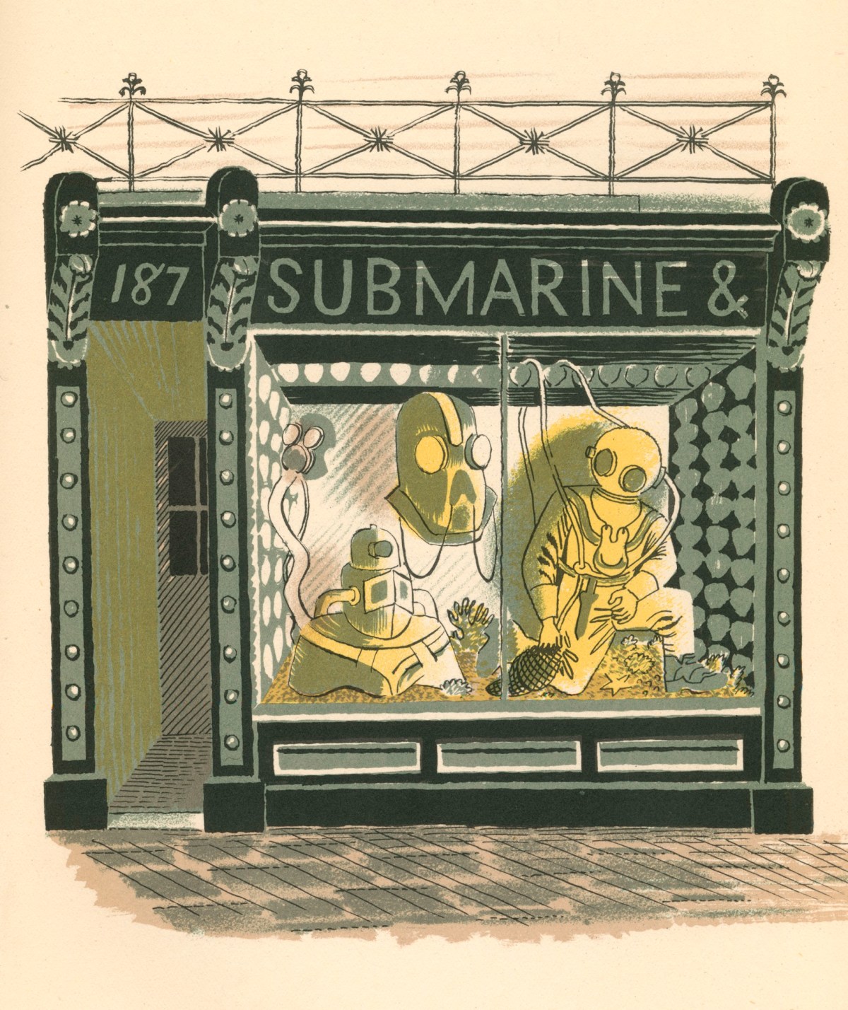 Eric Ravilious, Submarine Engineer
