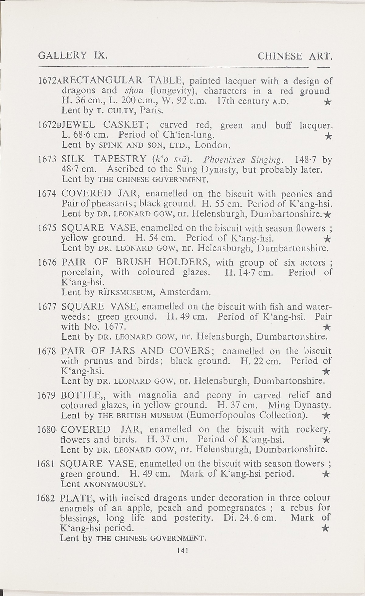 Page 169 of 1935-36 - International Exhibition of Chinese Art