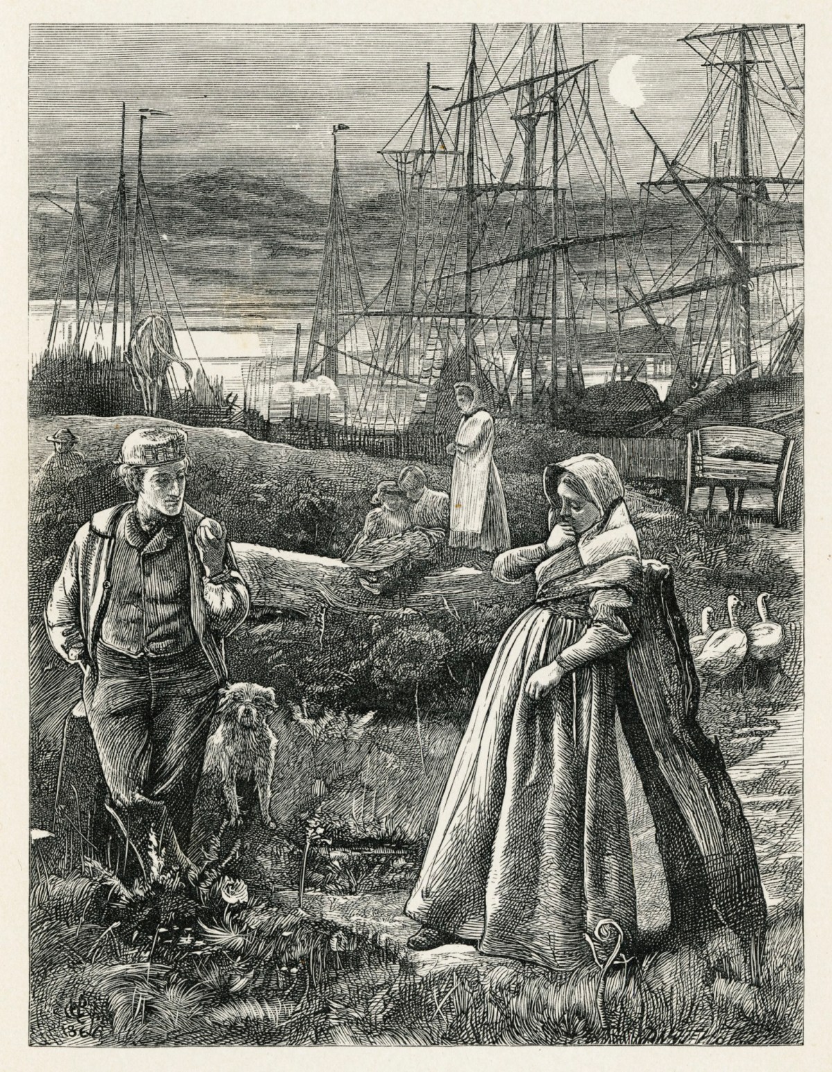 George John Pinwell, Sailor's Love