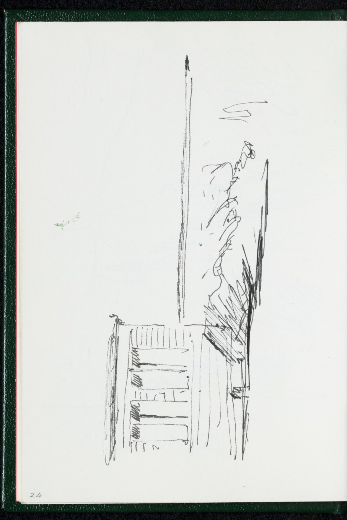 Sir Hugh Casson PRA, New England Connecticut sketchbook