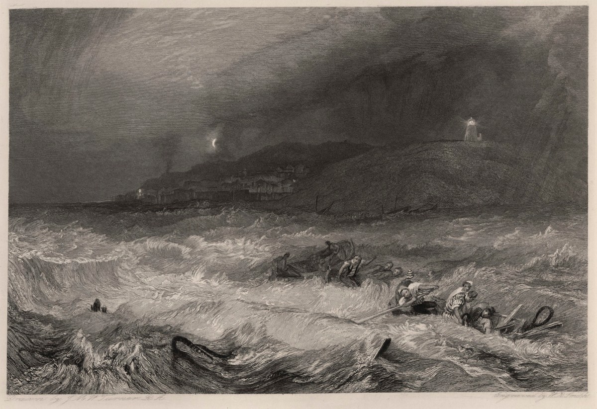 J.M.W. Turner RA, Lowestoffe, Suffolk