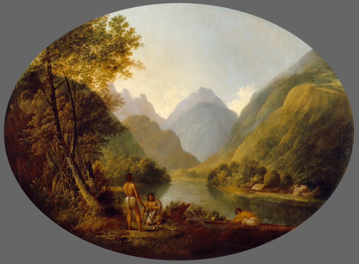 John Webber RA, A View in Otaheipeha Bay in the Island of Otahaite