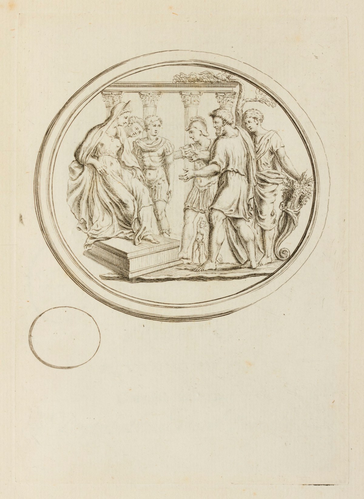 Claude Du Bosc, Roman soldiers addressing a woman