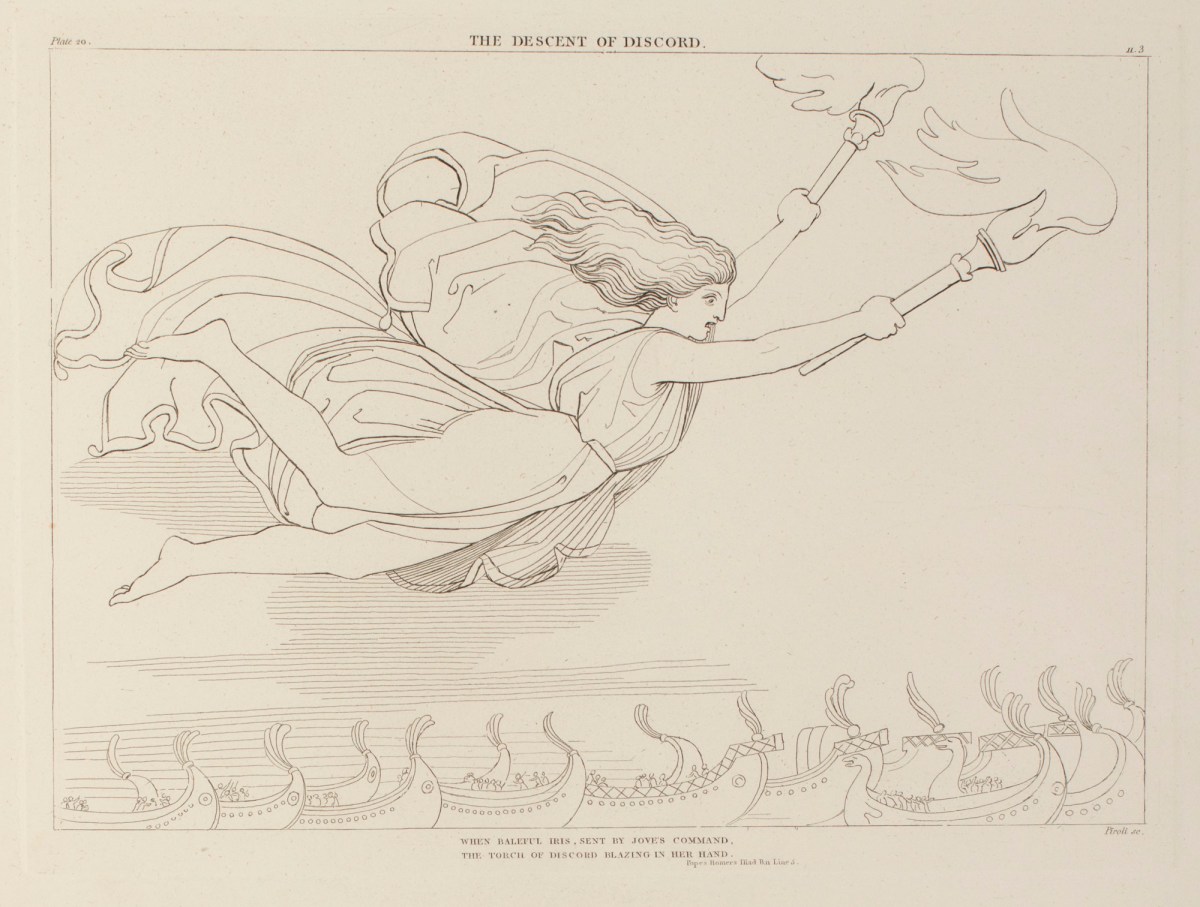 John Flaxman RA, The Descent of Discord