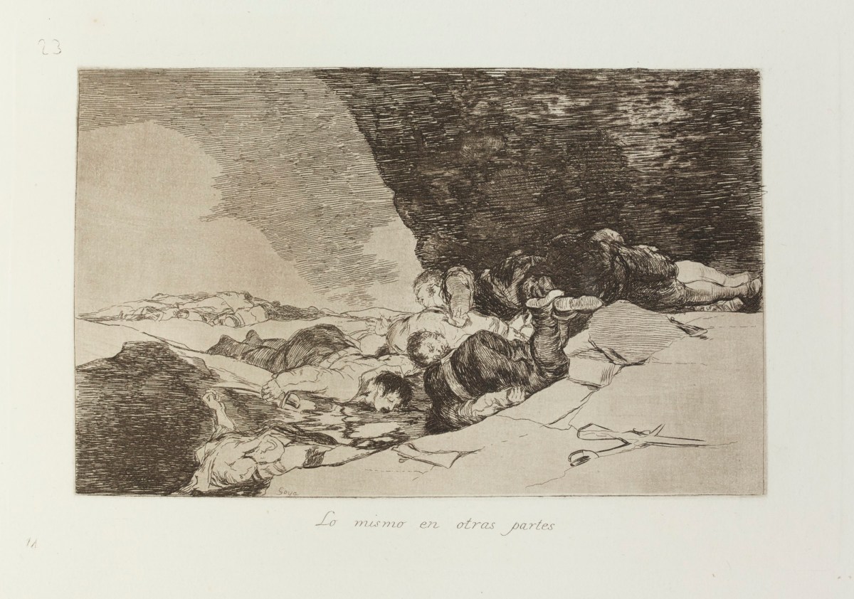 Francisco Goya, 'Lo mismo en otras partes.'