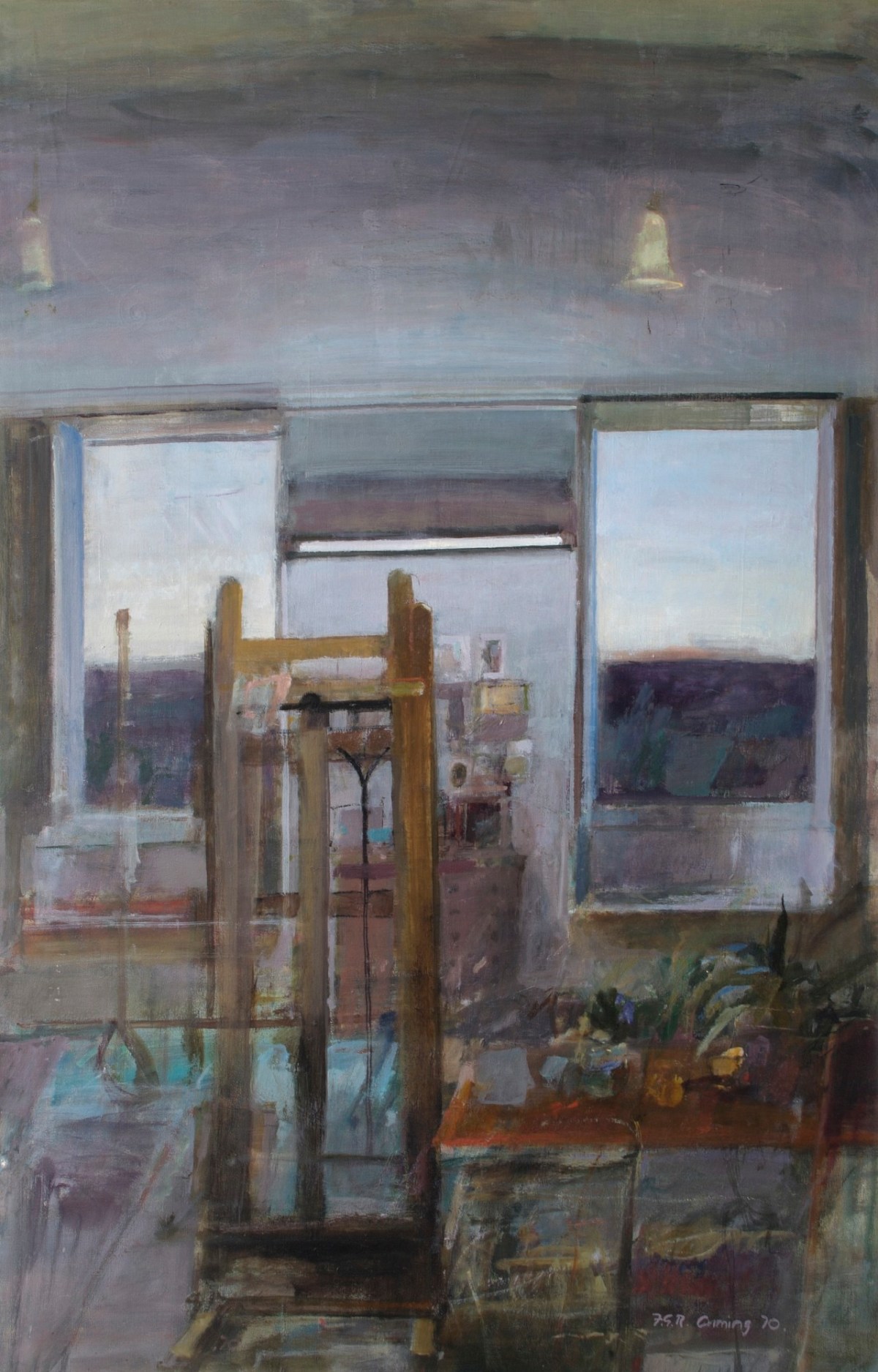 Frederick Cuming RA, Studio and Dutch Easel