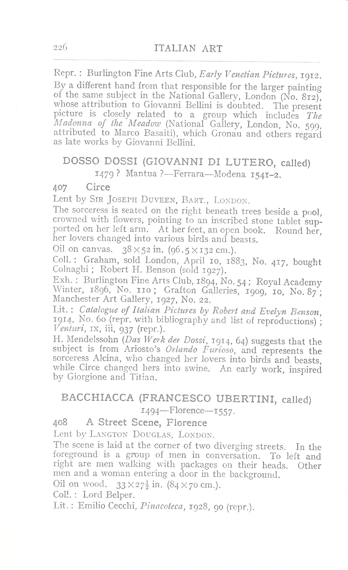 Page 230 of 1930 - Exhibition of Italian Art 1200-1900