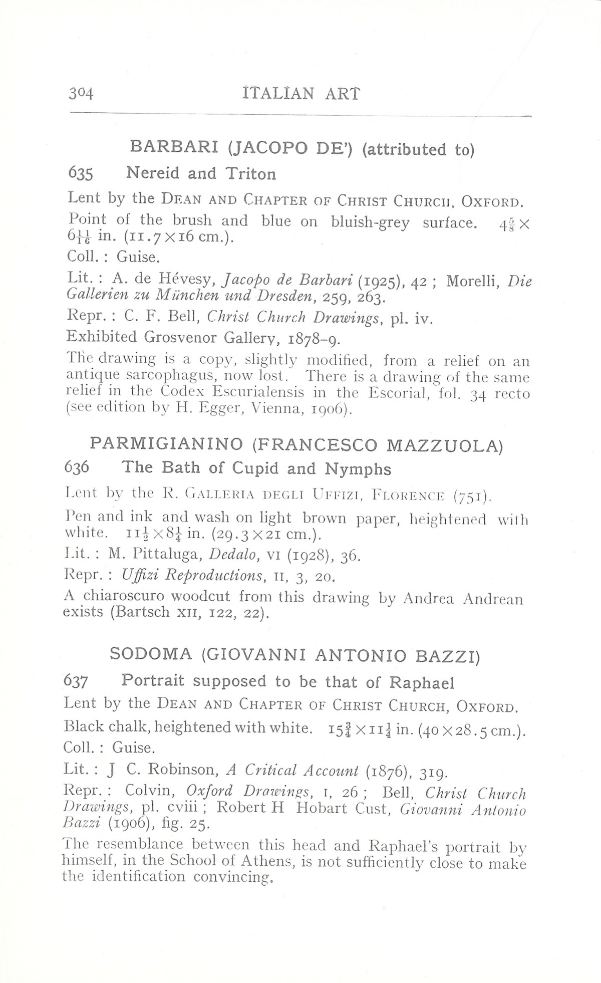 Page 308 of 1930 - Exhibition of Italian Art 1200-1900