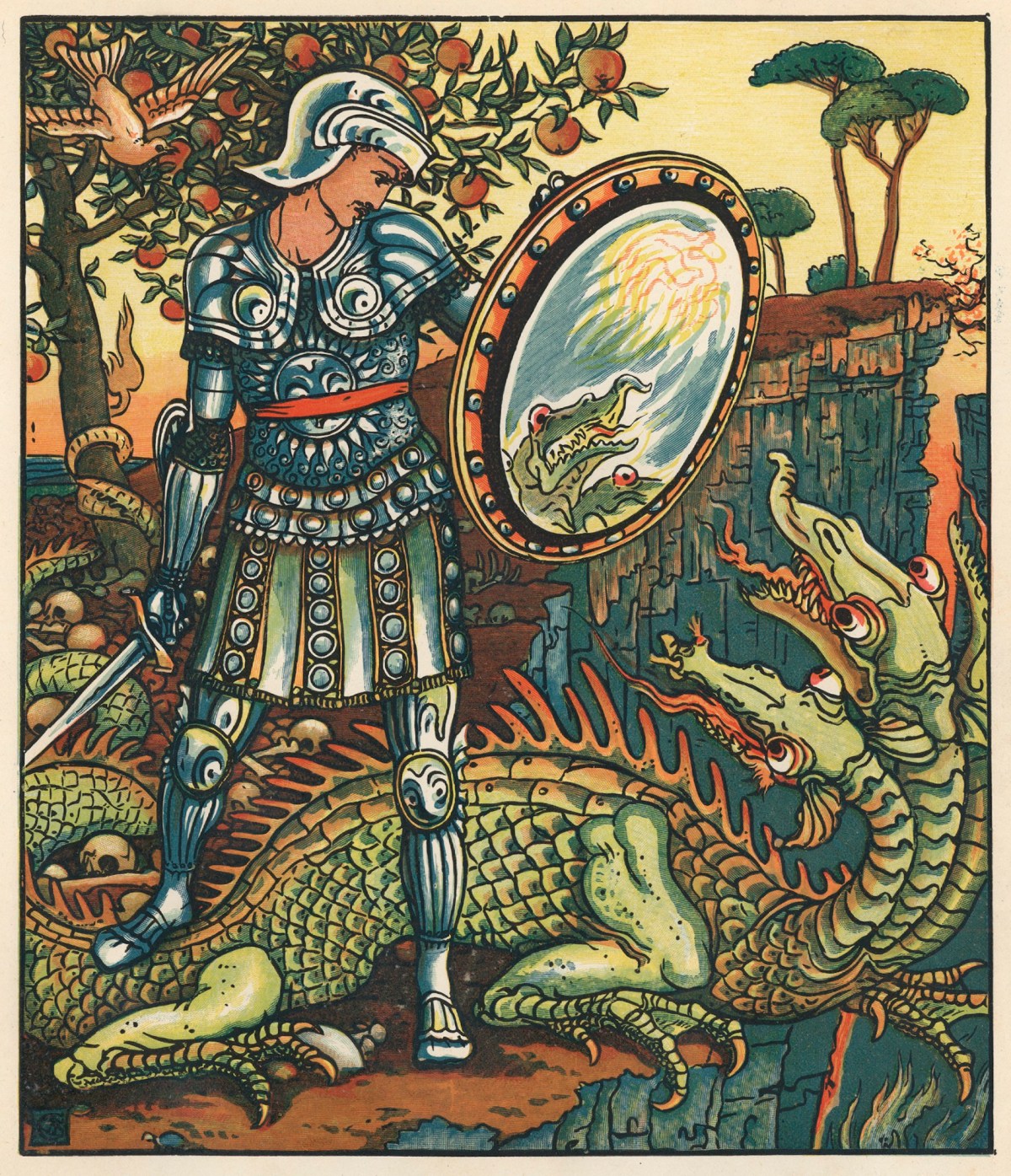 Walter Crane, Prince Cheri and the Dragon
