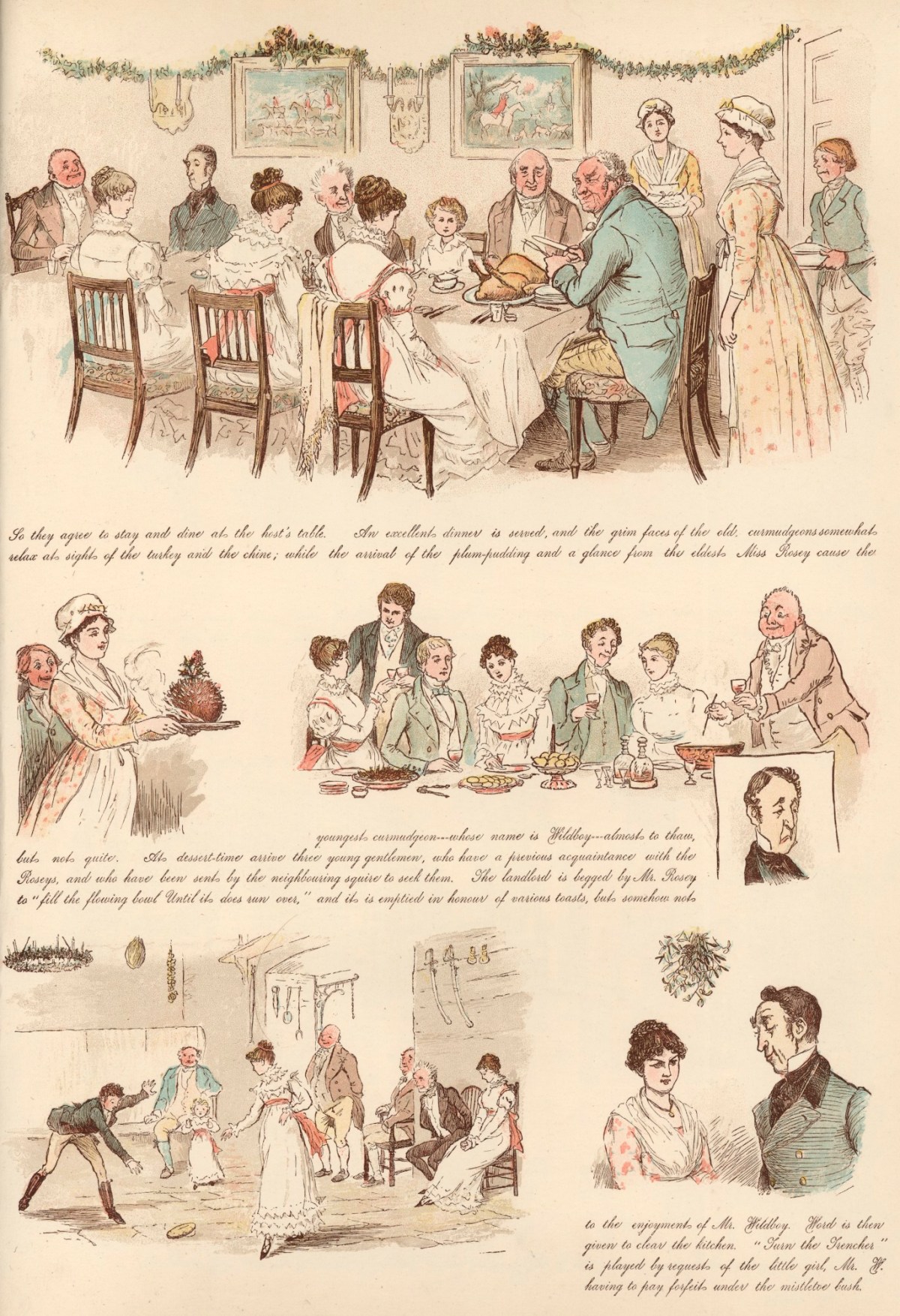 Randolph Caldecott, Caldecott illustrations