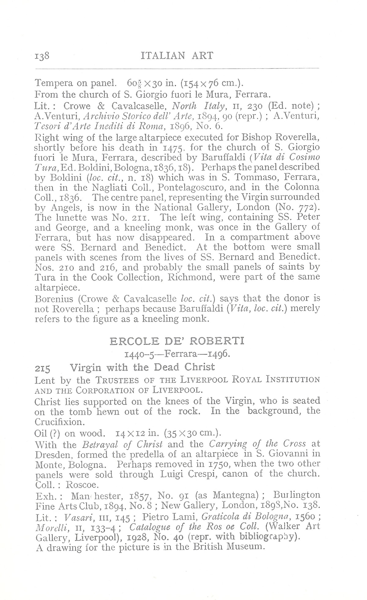 Page 142 of 1930 - Exhibition of Italian Art 1200-1900