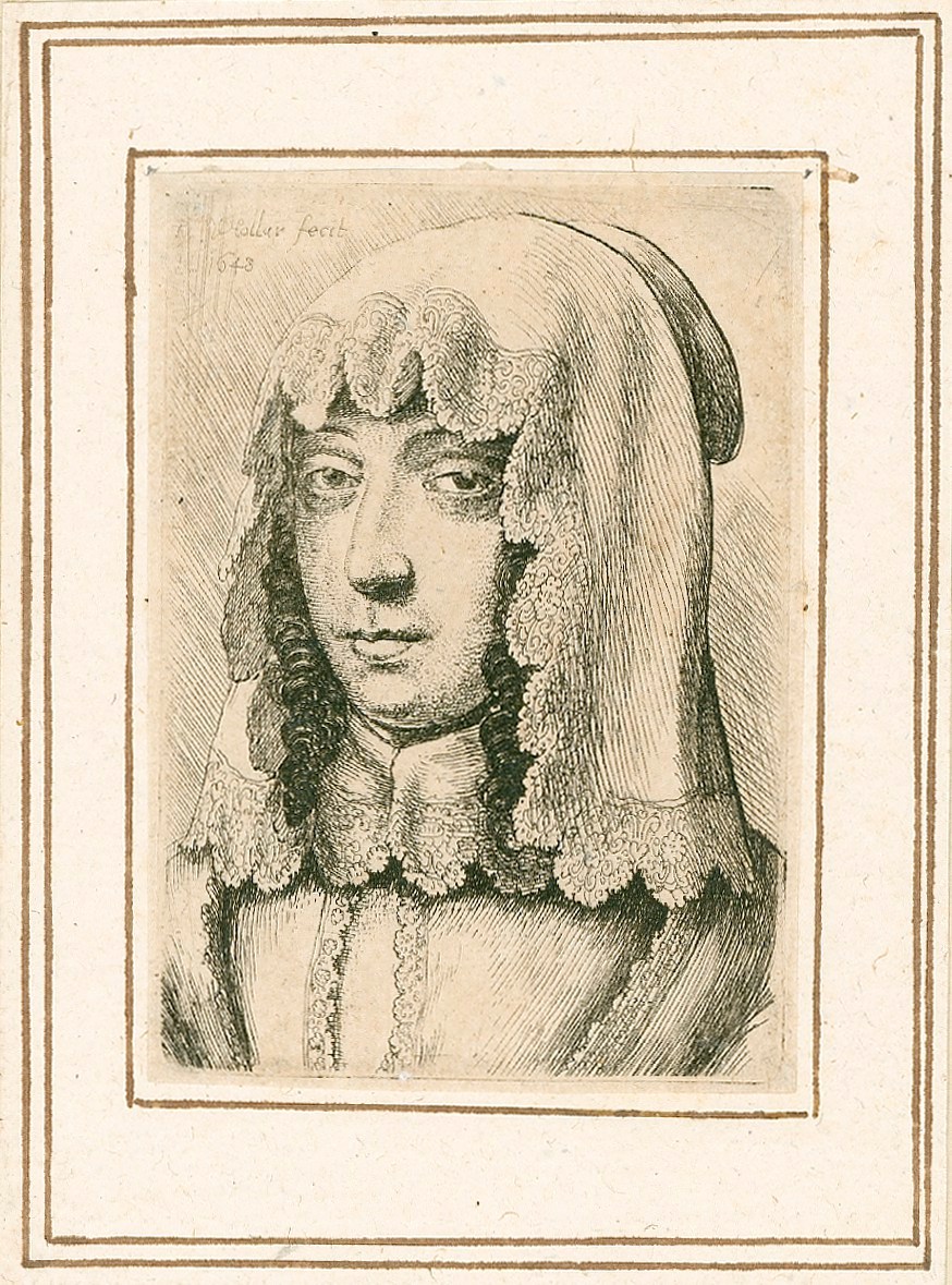 Woman With A Scarf Over Her Head Works Of Art Ra Collection Royal