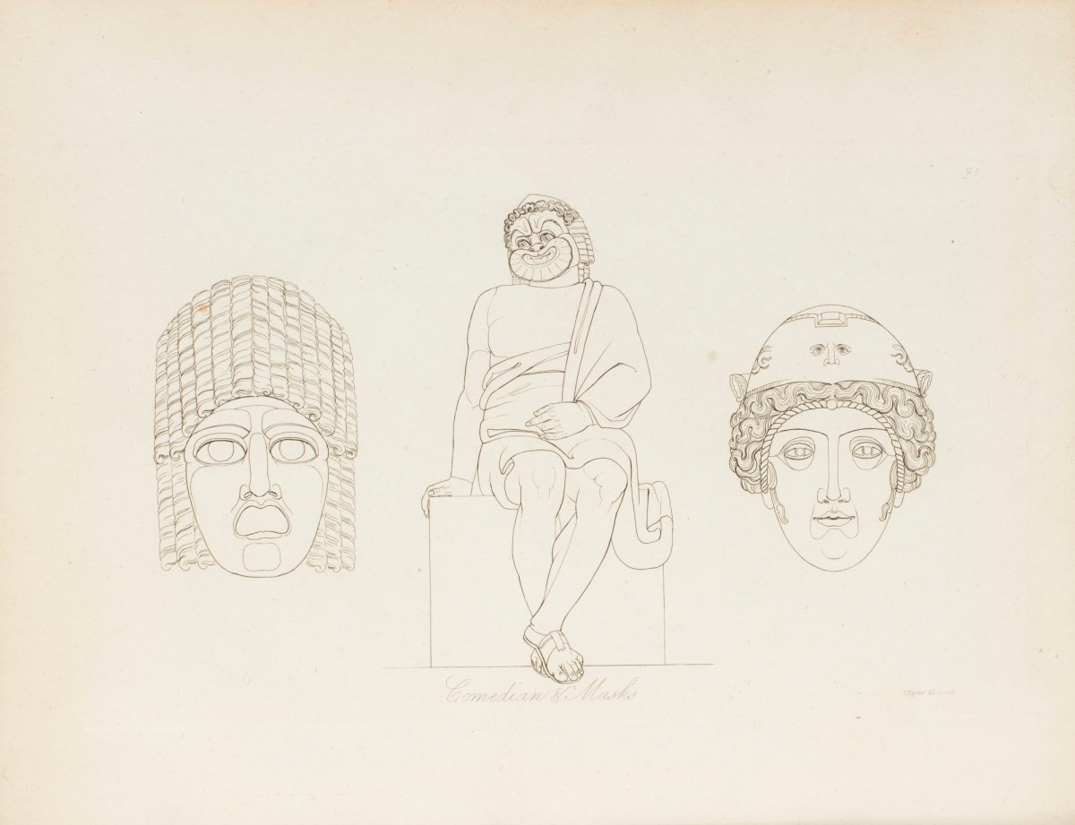 Thomas Baxter, Comedian and Masks
