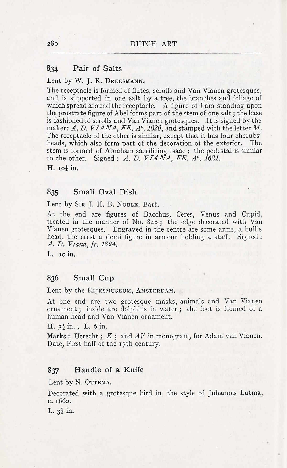 Page 284 of 1929 - Exhibition of Dutch Art 1450-1900