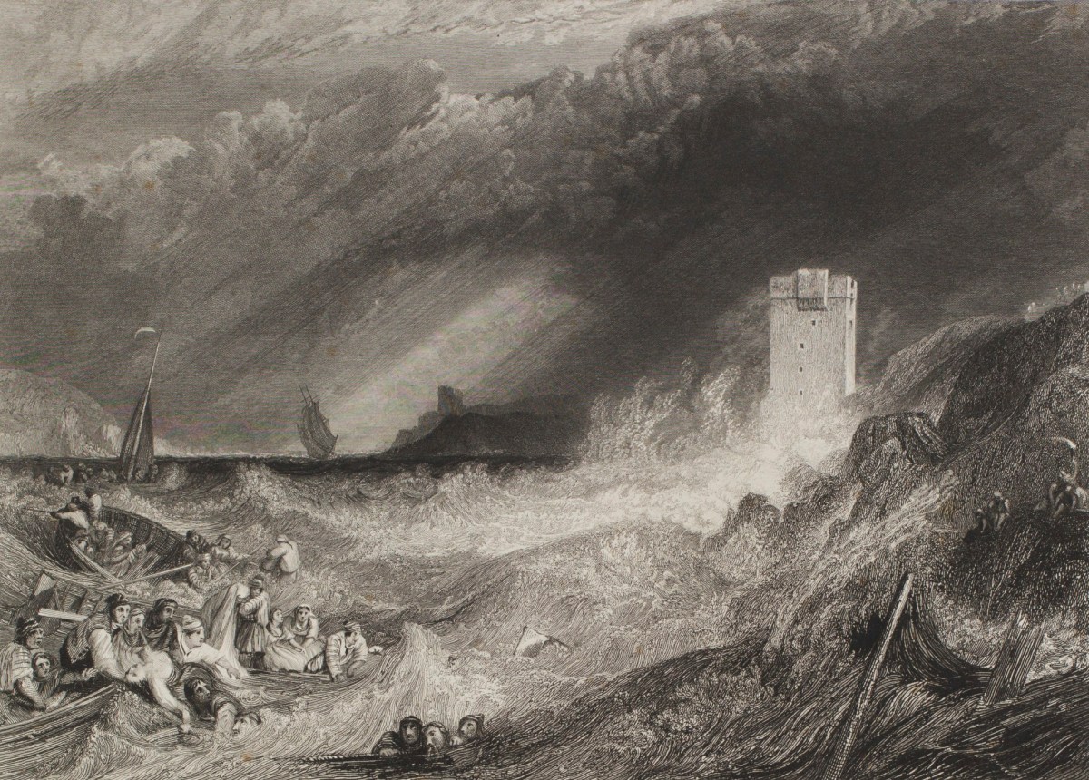 J.M.W. Turner RA, Entrance to Fowey Harbour, Cornwall