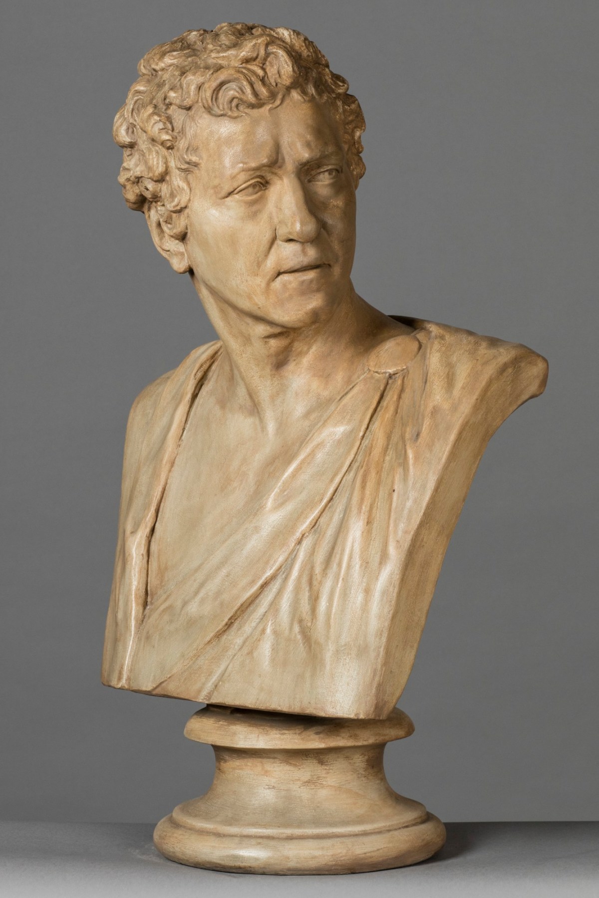 Cast of a bust of Sir Joshua Reynolds, P.R.A., Works of Art, RA  Collection