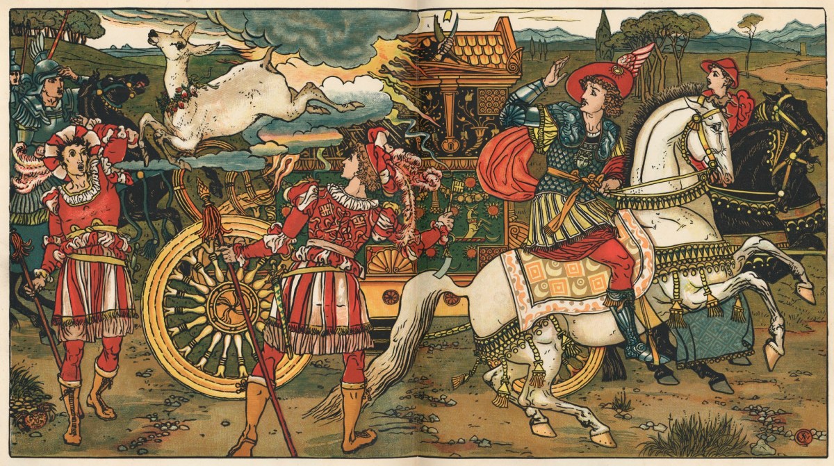 Walter Crane, Desiree in her Palace